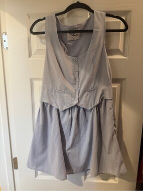 Paper Heart Lavender Sleeveless Mini Dress
